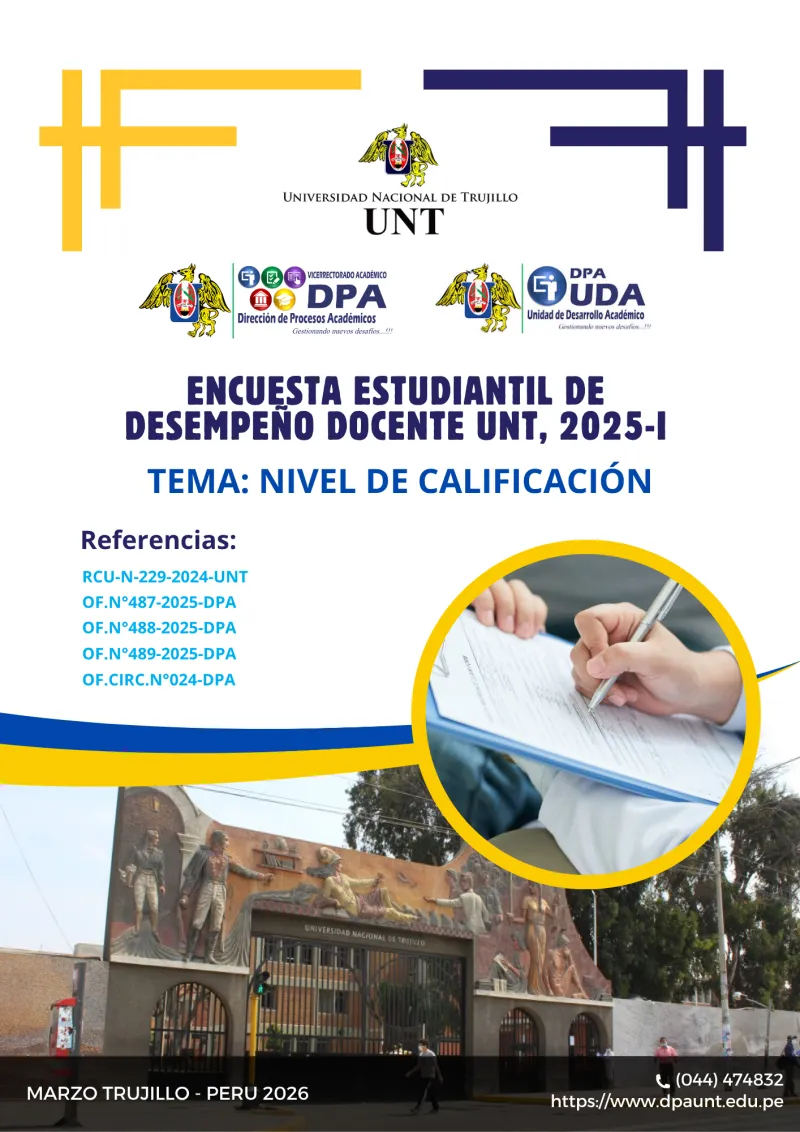 ENCUESTA DE DESEMPEÑO DOCENTE 2025-I