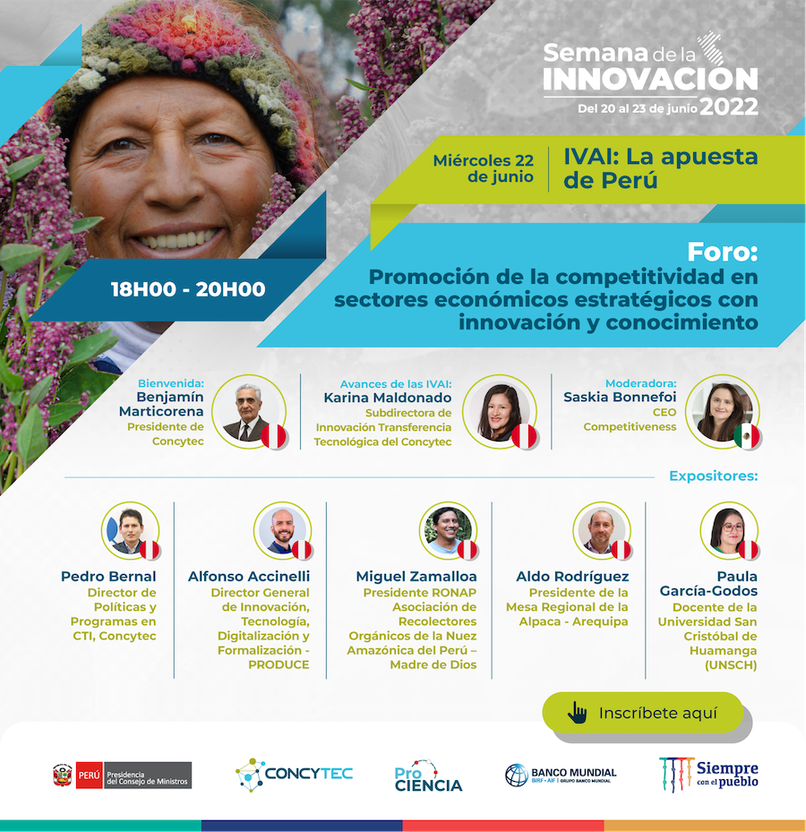 SEMANA DE LA INNOVACIÓN 2022 - IVAI: LA APUESTA POR EL PERÚ