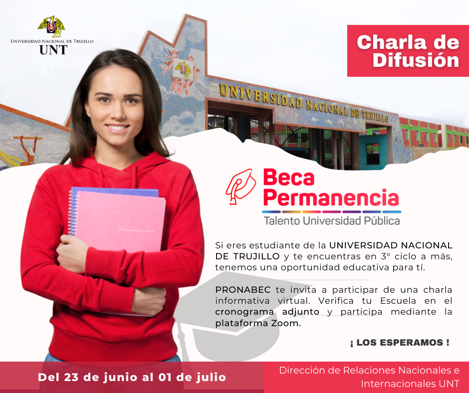 CHARLA VIRTUAL DE DIFUSIÓN DE LA BECA DE PERMANENCIA DE ESTUDIOS NACIONAL