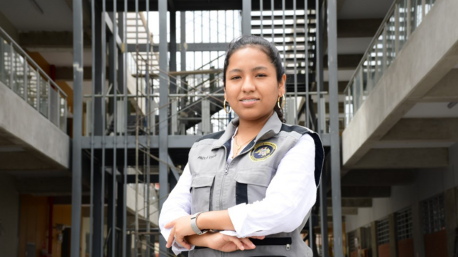 LA JOVEN QUE GANÓ UNA BECA DEL ESTADO EN SU TERCER INTENTO Y AHORA BUSCA MEJORAR LA CONSTRUCCIÓN DE CARRETERAS DEL PERÚ